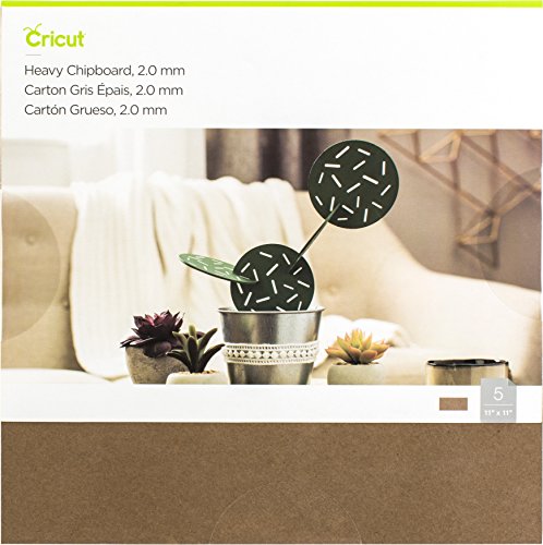 Cricut Brown Chipboard Sheets - 11”x11” - 5 Count