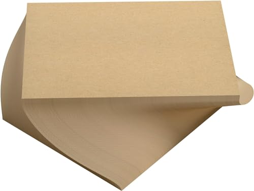 Kraft Chipboard Sheets - 8.5" x 11" - 100 Pack