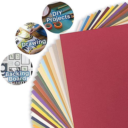 Assorted Color 11x14 Bevel Cut Mats - Pack of 50