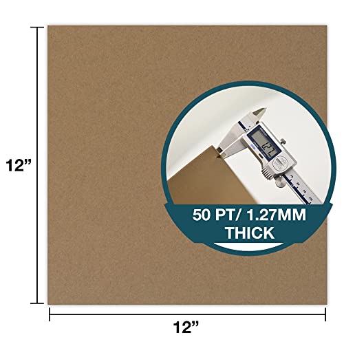 12x12 Chipboard Sheets 10-Pack - Create 3D Embellishments