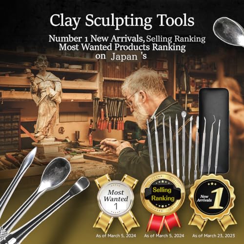 Japanese developed clay sculpting tools resin modeling kit