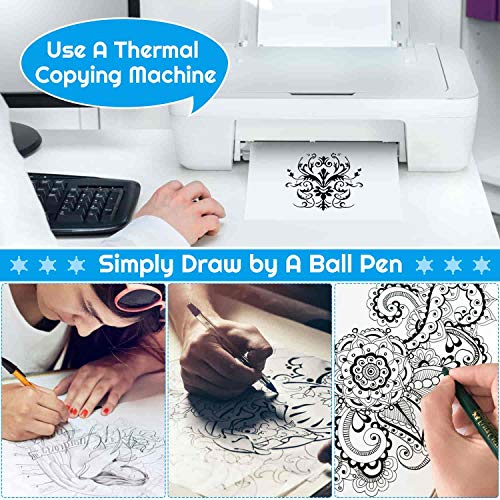 Tattoo Transfer Paper - 38 Sheets, 8 1/4" x 11 3/4
