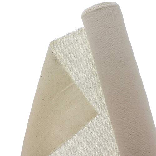 Large Unprimed Canvas Roll - 100% Cotton, Acid-Free