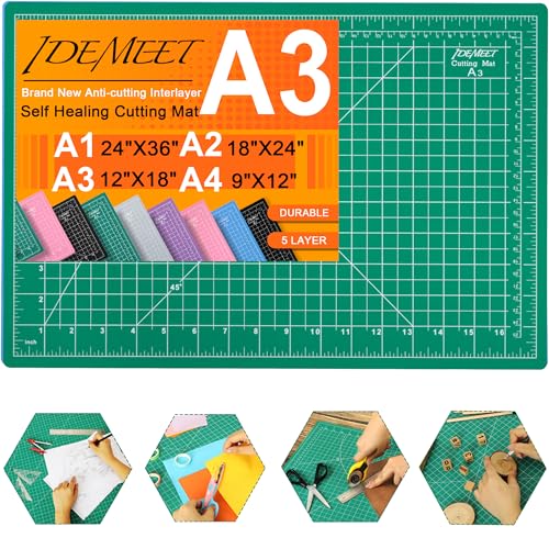 Idemeet Rotary Cutting Mat - A3 Size
