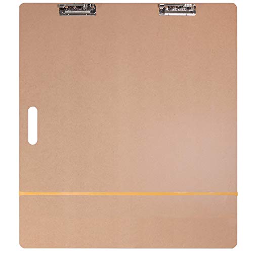 U.S. Art Supply 23" x 26" Artist Sketch Tote Board - Versatile for Classroom, Studio or Field
