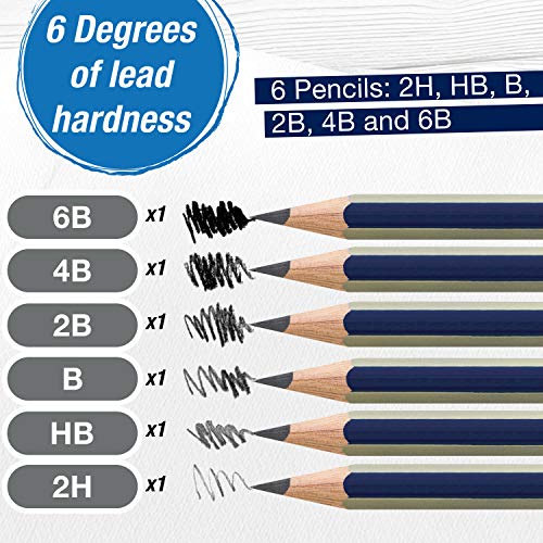 Faber-Castell 6 Graphite Sketch Pencil Set