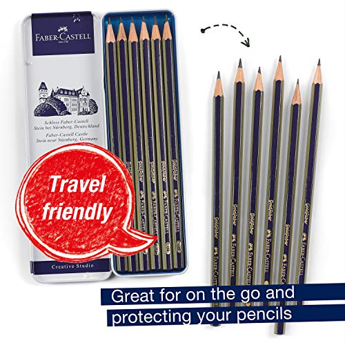 Faber-Castell 6 Graphite Sketch Pencil Set