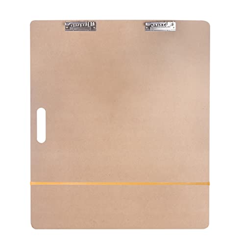 18x24 Artist Sketch Tote Board with Clips & Handle