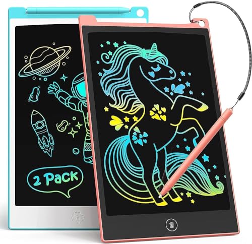 2 Pack LCD Writing Tablet, 8.5 Inch Doodle Board