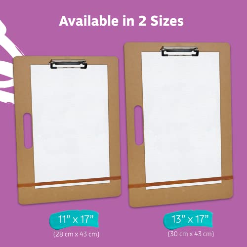 Portable Wooden Sketch Board - 13x17 Art Supplies