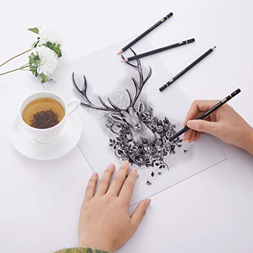 MARKART Drawing Sketching Pencil Set - 14 Pieces