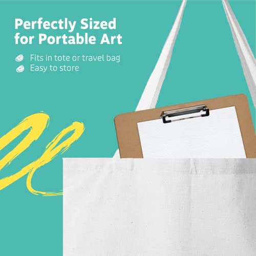Portable Wooden Sketch Board - 13x17 Art Supplies