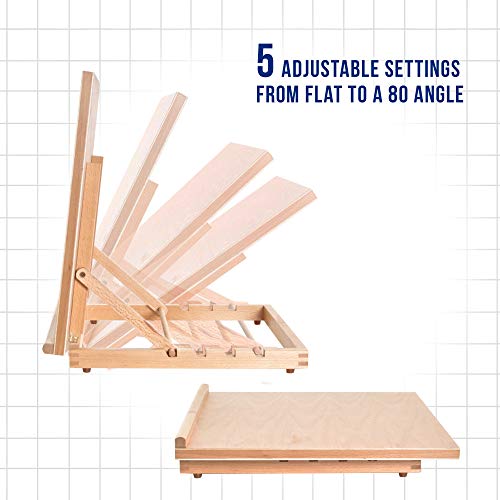 Adjustable Wood Artist Drawing & Sketching Board