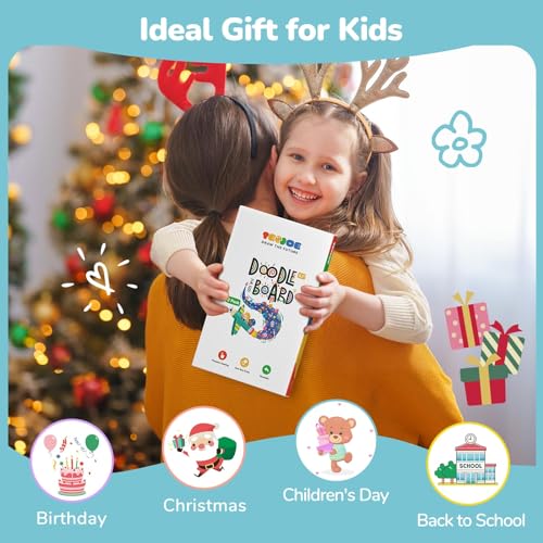 2 Pack LCD Writing Tablet, 8.5 Inch Doodle Board