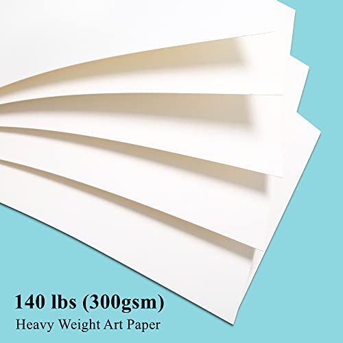 FEITAKE Watercolor Paper - 60 Sheets - Cold Press