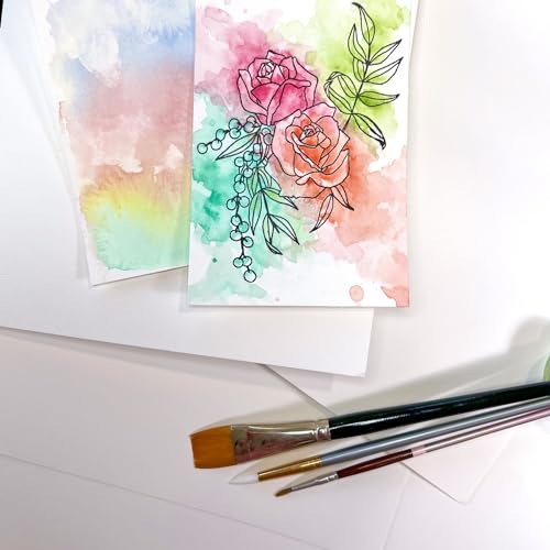 Watercolor Paper Pad - 30 Sheets, 300GSM, 9x12