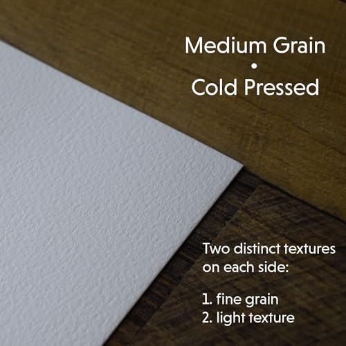Professional Quality 100% Cotton Watercolor Paper 5x7" 300GSM
