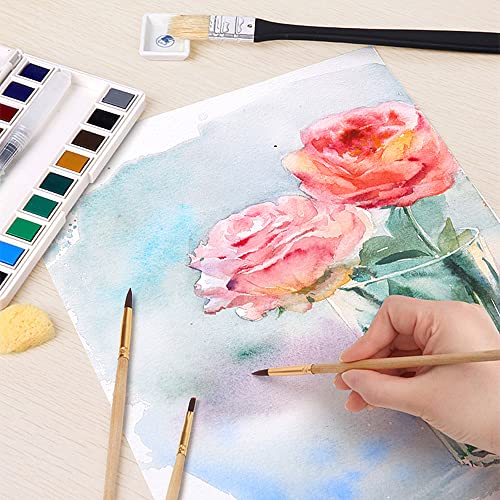 FEITAKE Watercolor Paper - 60 Sheets - Cold Press