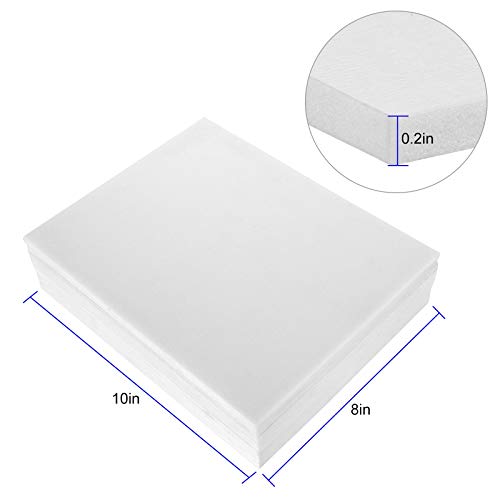 30 Pack Foam Core Board 10x8 - White Polystyrene