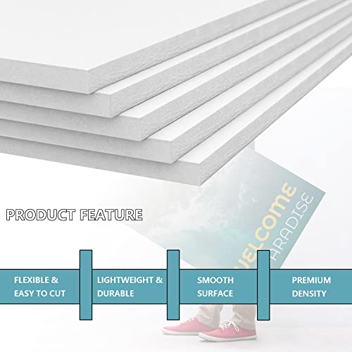Pack of 15 Foam Boards, 12x16.5Inch, for Art & Craft