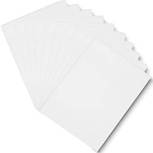 ACTIVITYya Craft Foam Sheets, White, 9x12", 2mm - 10pk