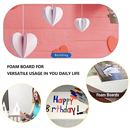 Pack of 15 Foam Boards, 12x16.5Inch, for Art & Craft