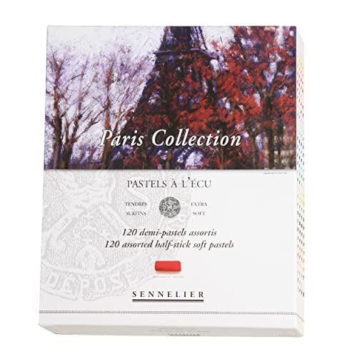 Sennelier Soft Pastels Half Stick Set 120/Pkg-Paris, Paris