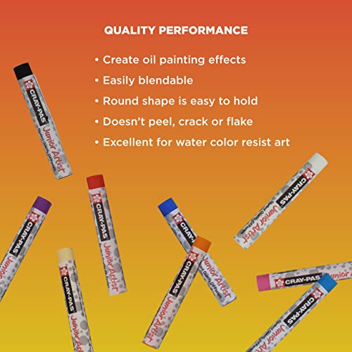 SAKURA Junior Artist Oil Pastel Set - 25 Colors