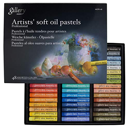 48 Assorted Gallery Soft Oil Pastels - MUNGYO