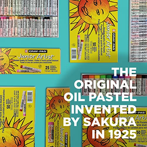 SAKURA Junior Artist Oil Pastel Set - 25 Colors