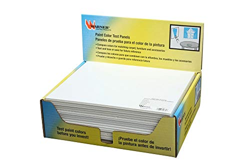 Warner Foam Board Paint Color Test Panel