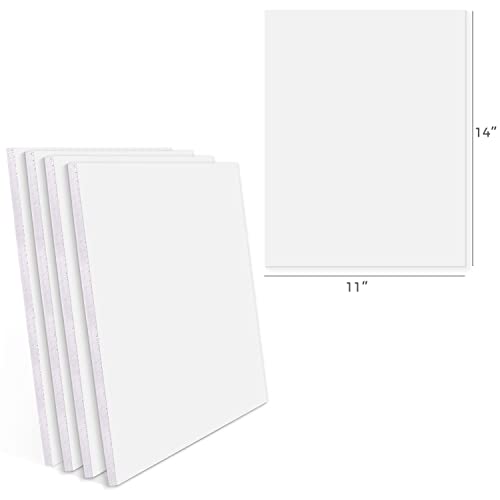 Pack of 10, 11x14 White Foam Boards