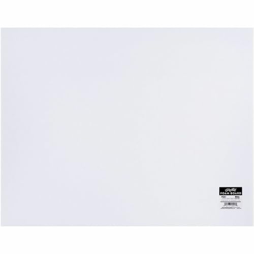 White UCreate Foam Board 22"x28" 5 Sheets