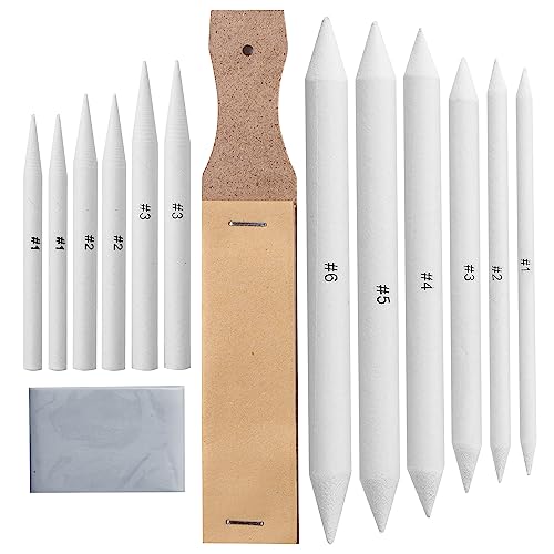 Mr. Pen 14-Pack Blending Stumps with Eraser