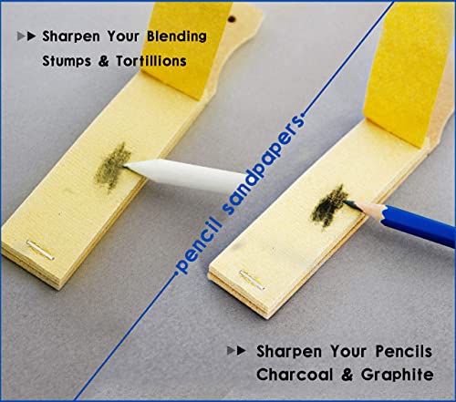 12 Blending Stumps and Tortillions for Art Blending