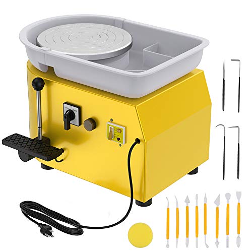 ANBULL Electric Pottery Wheel Machine - 25cm