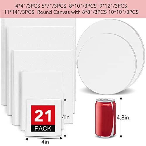 ESRICH Canvas Boards Variety Pack for Painting Artists
