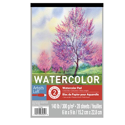 Artist's Loft Watercolor Pad, 6" x 9