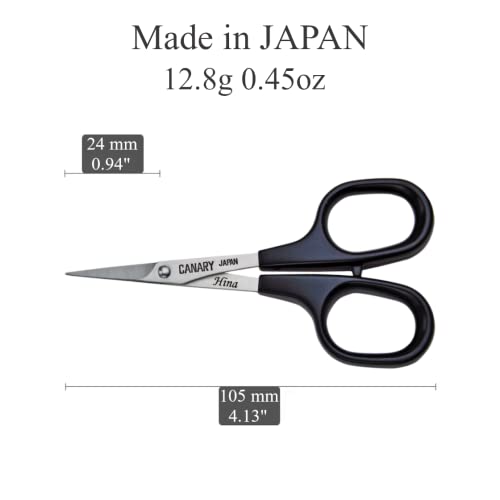 CANARY 4" Mini Paper Art Scissors, Japanese