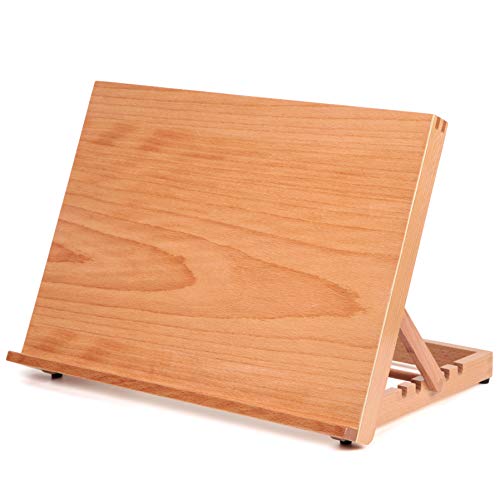 Wood Drafting Table Easel - 5-Position Art Board