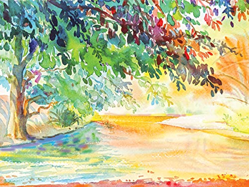 Bulk UCreate Watercolor Paper, 140 Lb., White, 9" x 12