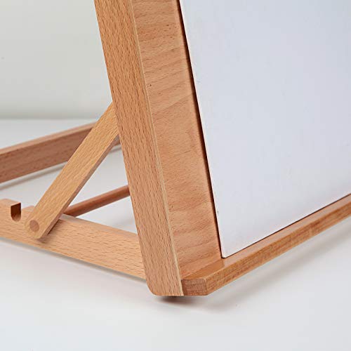 Wood Drafting Table Easel - 5-Position Art Board