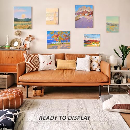 24 Pack of Stretched Cotton Canvas Boards