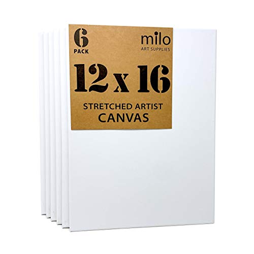 milo 12x16 inch Stretched Canvas Value Pack