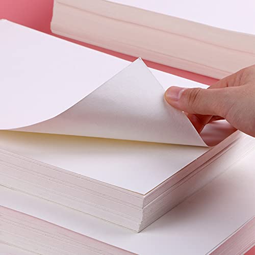 50 Sheets Watercolor Paper Pack, Thick Off-White, 5x7