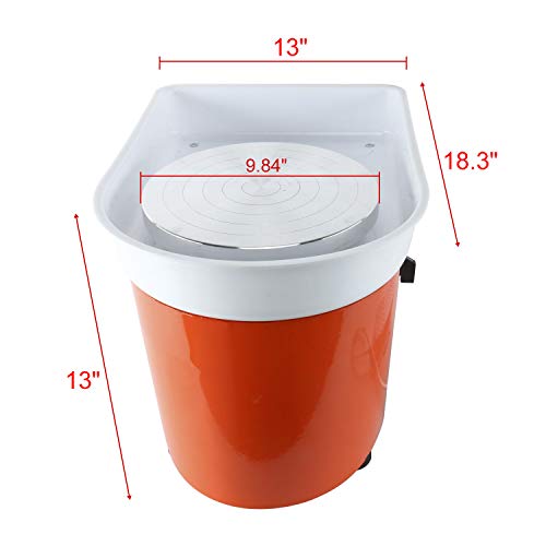 YaeTek Electric Pottery Wheel Machine - DIY Art Craft Tool