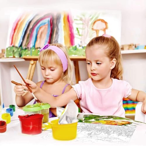 50 Sheets Watercolor Paper Pack, Thick Off-White, 5x7