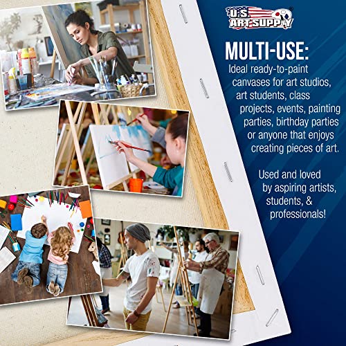 Professional Quality 18x24 Canvas - 3 Pack