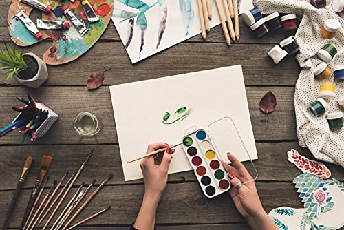 Bellofy Watercolor Paper Pad | 100 Sheets, 9x12