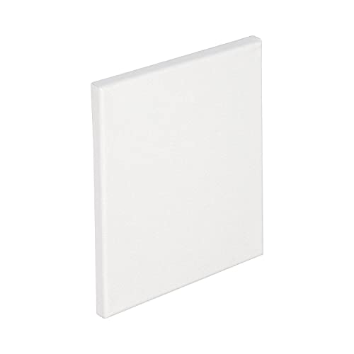 KINGART White Stretched Artist Canvas, Pack of 8